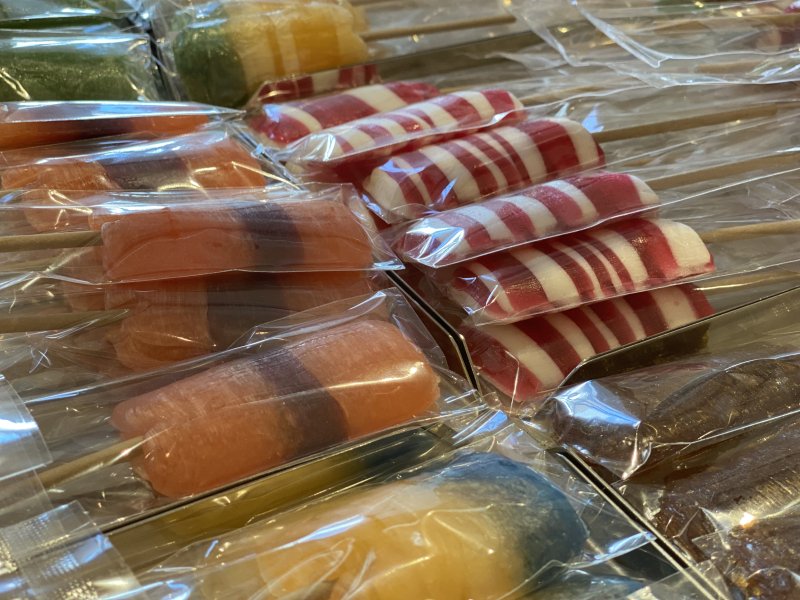 Unsere fruchtigen oder lakritzigen Lollis