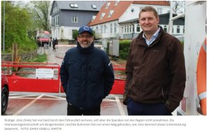 Pächter Rüdiger Jöns lehnt Spenden ab: Geld fließt trotzdem nach Missunde