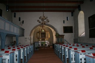 Innenraum der Laurentius-Kirche