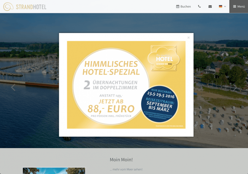Strandhotel.de auf VOX - Mein himmlisches Hotel