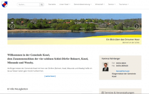 netinsiders Launcht Neue Webseiten Der Gemeinde Kosel