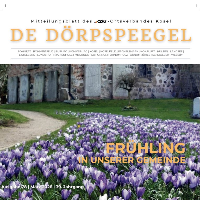 Ausgabe 78 | März 2026 | 39. Jahrgang