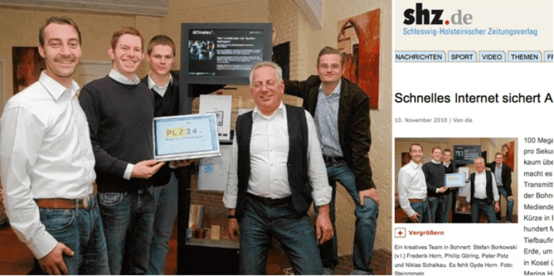 Schnelles Internet sichert Arbeitsplätze