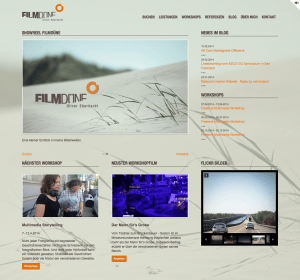 Filmdüne Relaunch der Webseite für Filmmacher Oliver Eberhardt
